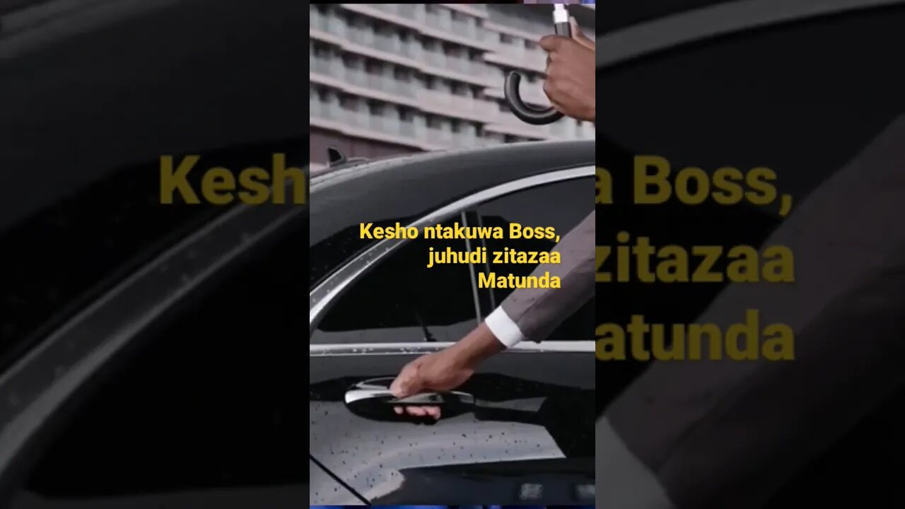 Kwa uwezo wa Mungu aliyeniumba,sio ndumba , kesho ntakuwa Boss
