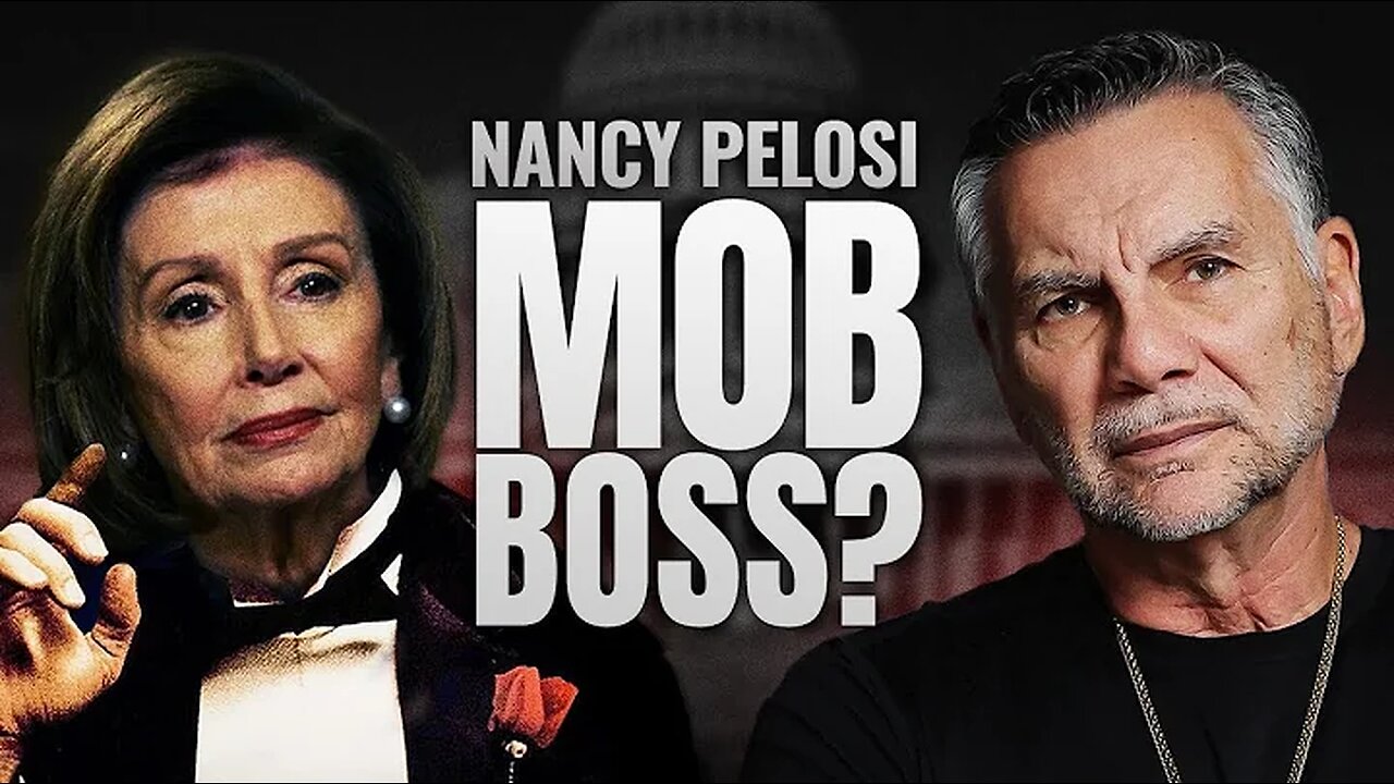 Lying Nancy Pelosi is a modern day MOBSTER. Ex Mob Boss Michael Franzese 8-13-2024