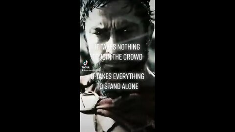 Join the crowd or stand alone