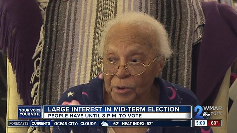 100-year-old's message to go vote in the midterm election