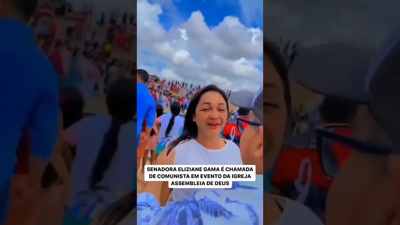 SENADORA ELIZIANE GAMA É CHAMADA DE COMUNA EM EVENTO DA IGREJA UNIVERSAL #senado #politicalnews