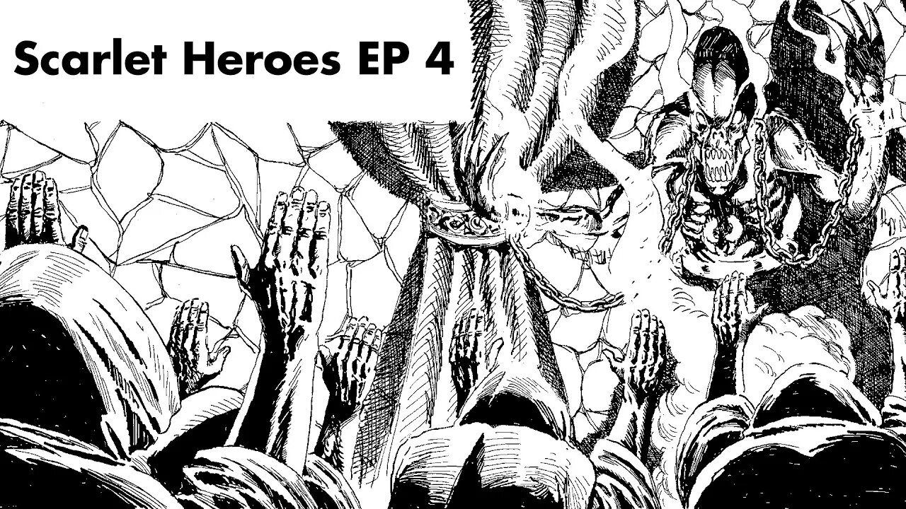 Solo Gaming with Scarlet Heroes Episode 4 - Roark Delves into the Orc Cult Lair Further