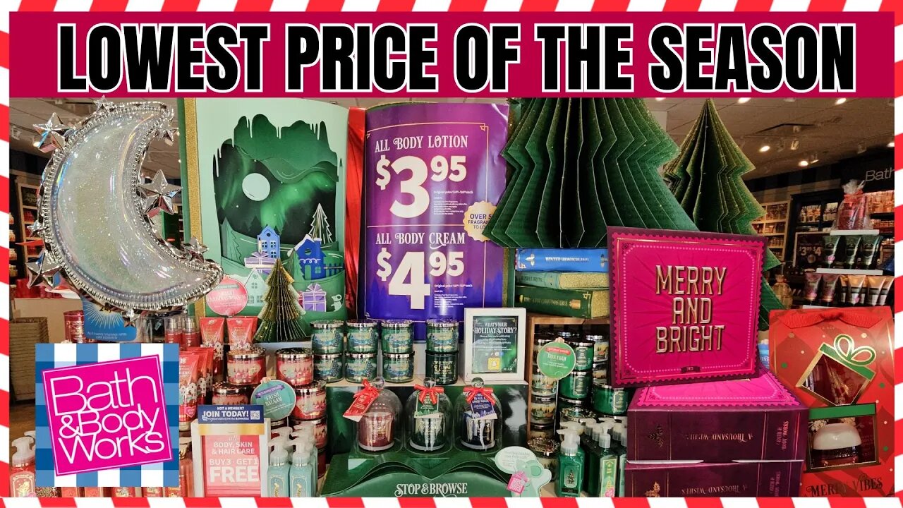 Bath & Body Works | $3.95 Lotions & $4.95 Body Creams | PLUS NEW ITEMS | #bathandbodyworks #candles