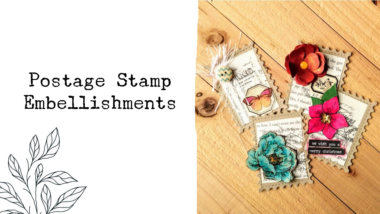 Postage Stamp Embellishments