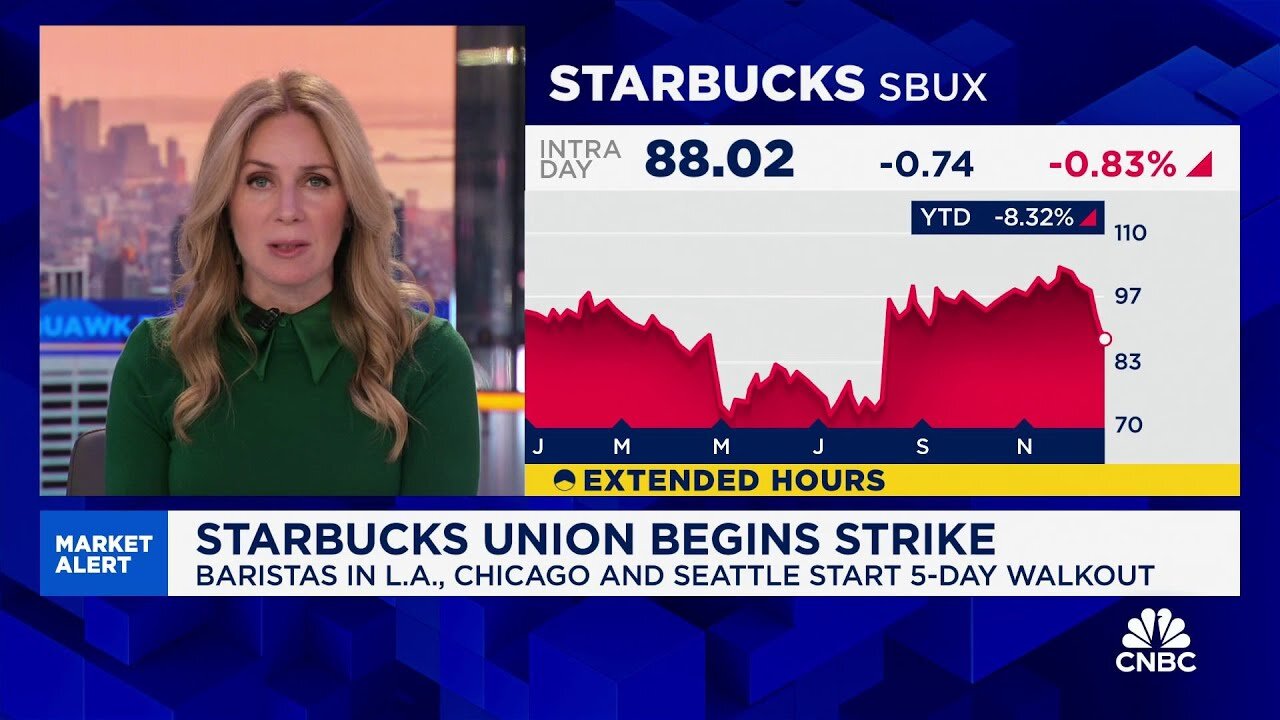 Starbucks union begins strike: Here's what to know