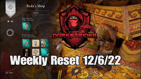 Assassin’s Creed Valhalla- Weekly Reset 12/6/22