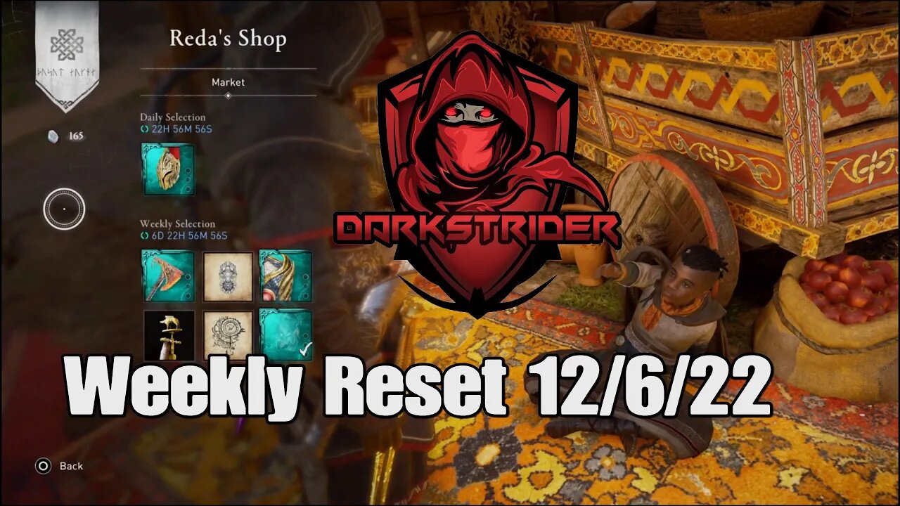 Assassin’s Creed Valhalla- Weekly Reset 12/6/22