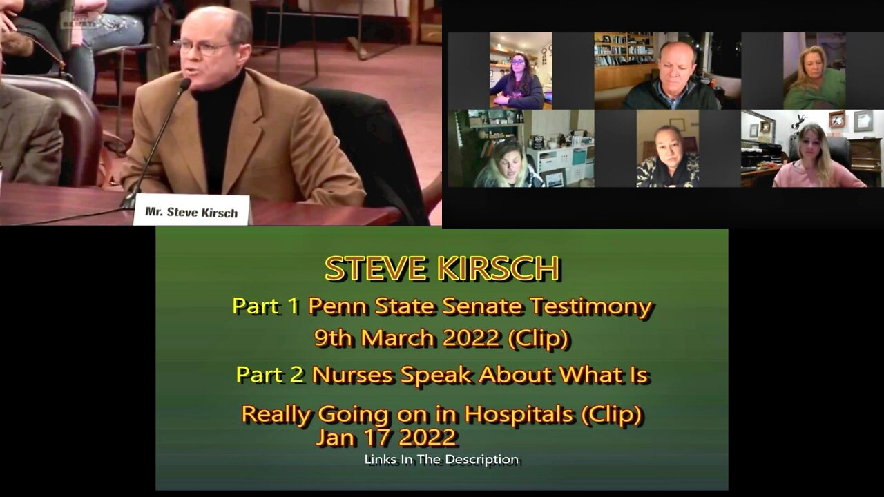 STEVE KIRSCH "THIS IS THE WORSE COVERUP IN HUMAN HISTORY"