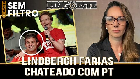 Lindbergh Farias chateado com PT [ANA PAULA HENKEL]