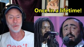 "Baby Can I Hold You" (Tracy Chapman & Luciano Pavarotti) reaction