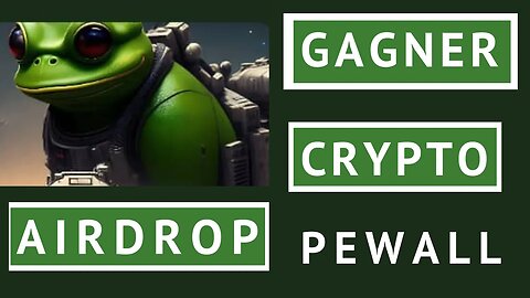 Pepe wallet Airdrop token swap crypto monnaie Retrait crypto gagner crypto projet crypto