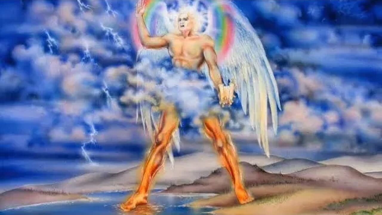 FORMATION BIBLIQUE n°10 LES 7 TROMPETTES.( Apoc 10:1-7. L'ANGE PUISSANT AVEC LE PETIT LIVRE OUVERT)