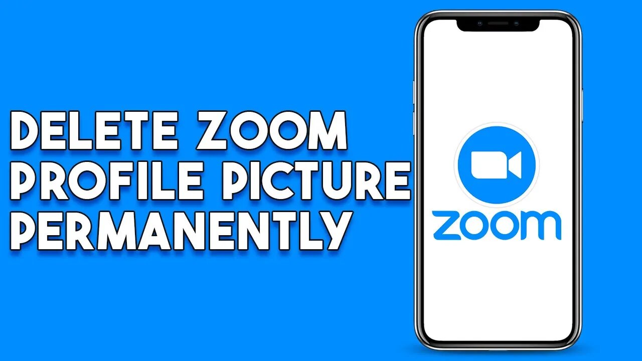 How To Delete Zoom Profile Picture Permanently