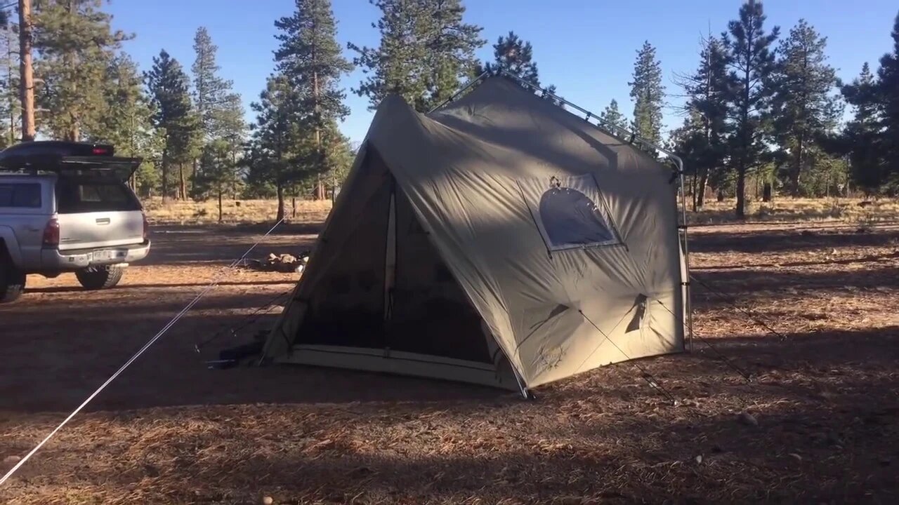 Winter Camping: Cabelas Big Horn III 4 Season Tent