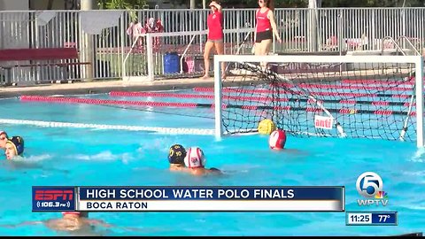 Boca Raton vs St. Andrew's water polo 4/11