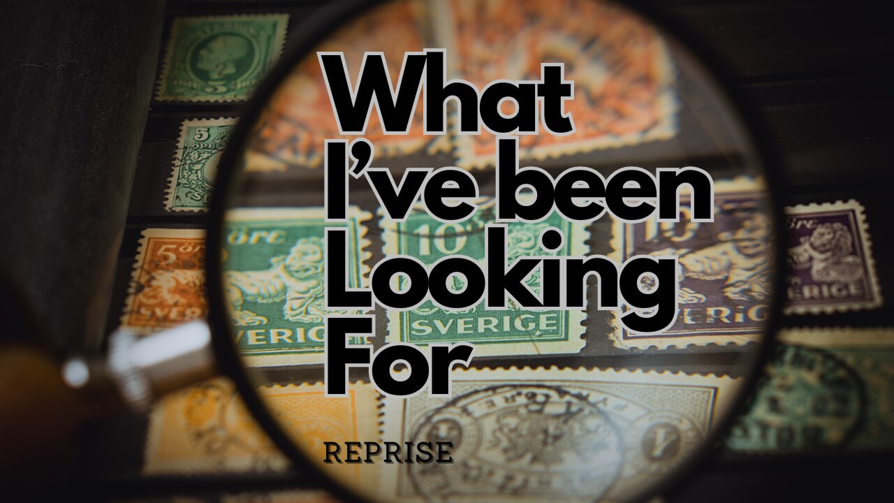 What I've Been Looking For (reprise)