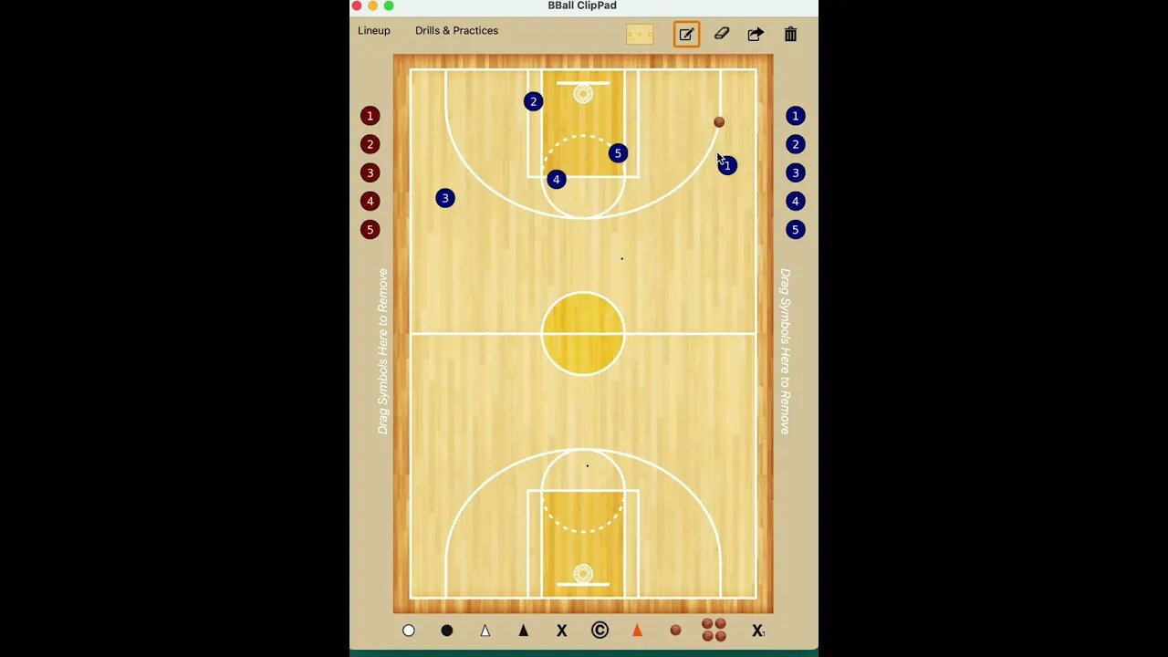 "Chicago" Set Play v. Man-to-Man Defense - Several Scoring Options