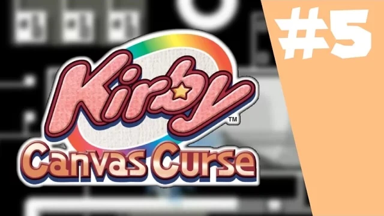 Kirby: Canvas Curse Walkthrough Part 5: Scribbles and Monochrome, The