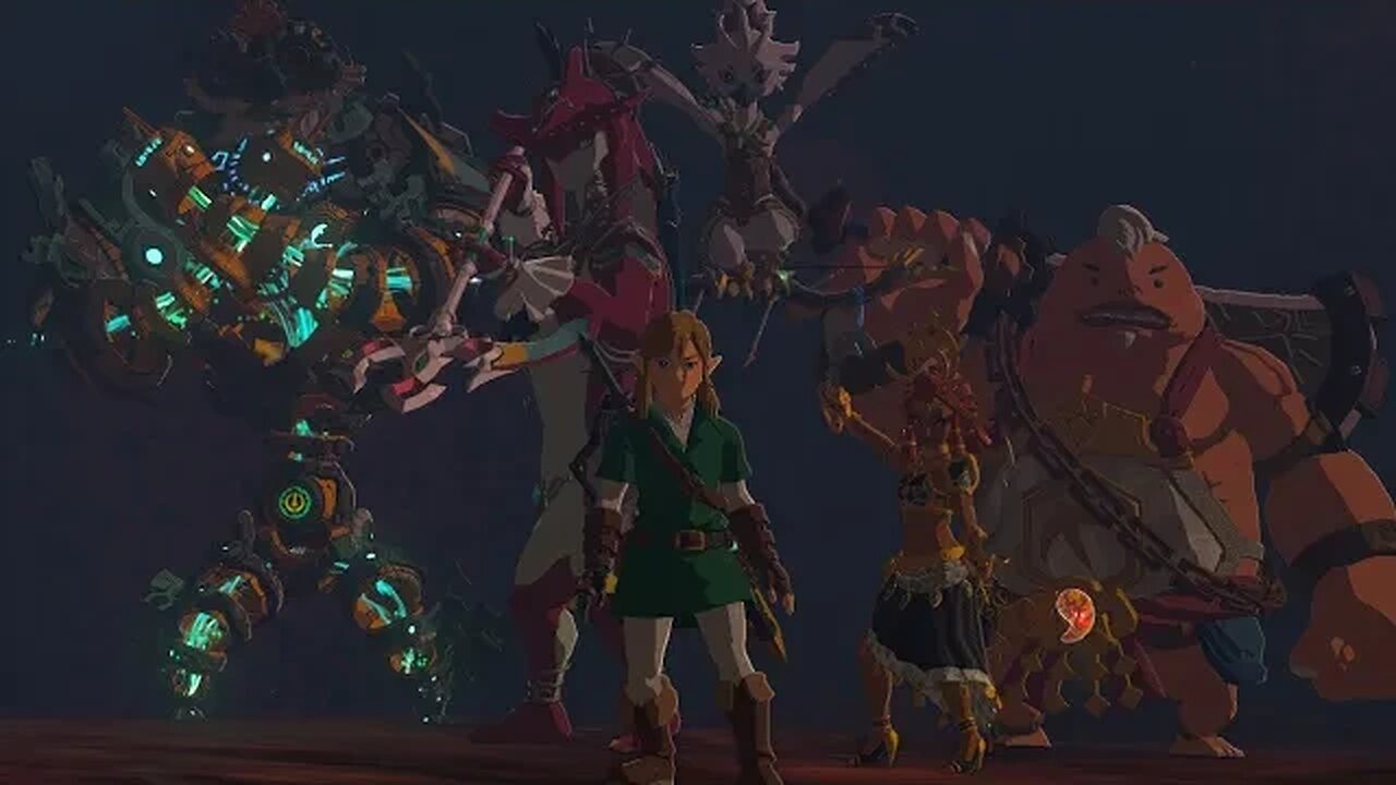 The Legend of Zelda Tears Of the Kingdom Episode 33 the gangs all here