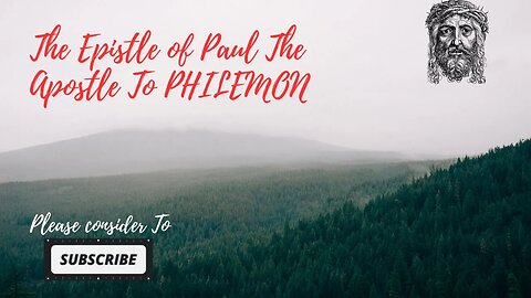 The Epistle Of Paul The Apostle To Philemon