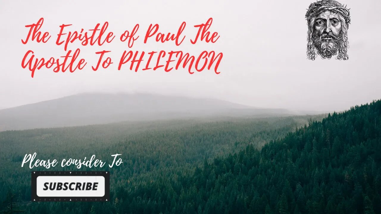 The Epistle Of Paul The Apostle To Philemon