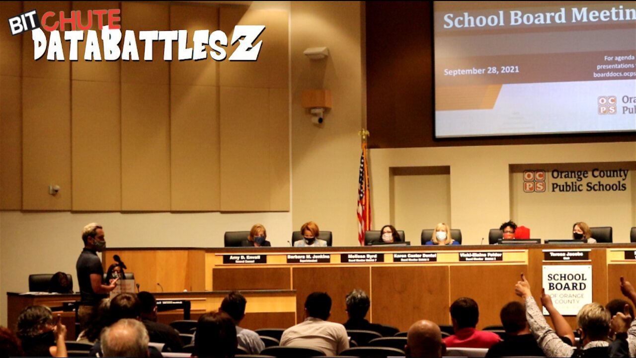 Orange County School Board Meeting Public Comment 9/28/2021