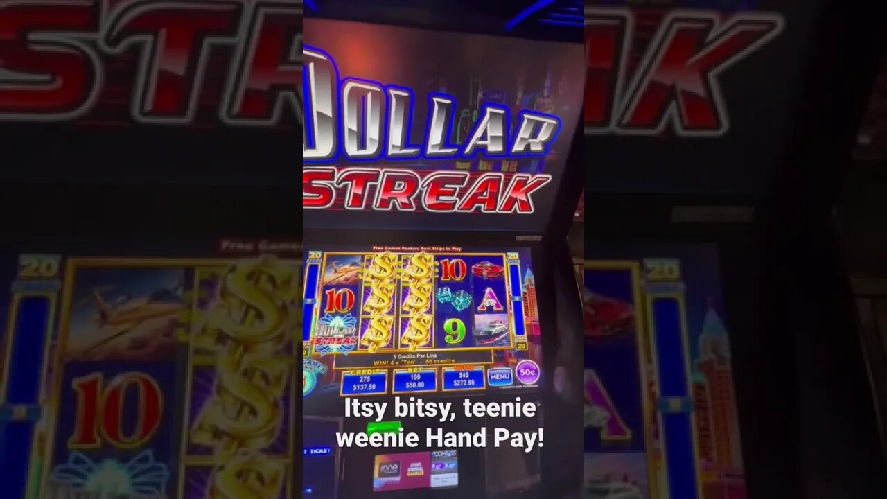 Itsy Bitsy, Teenie Weenie Hand Pay to Start off! #shorts