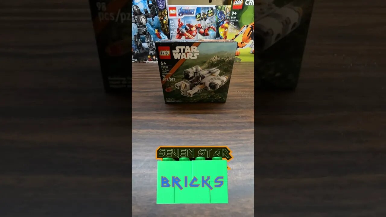 Proper build technique for The Razorcrest Microfighter - Lego Star Wars set 75321