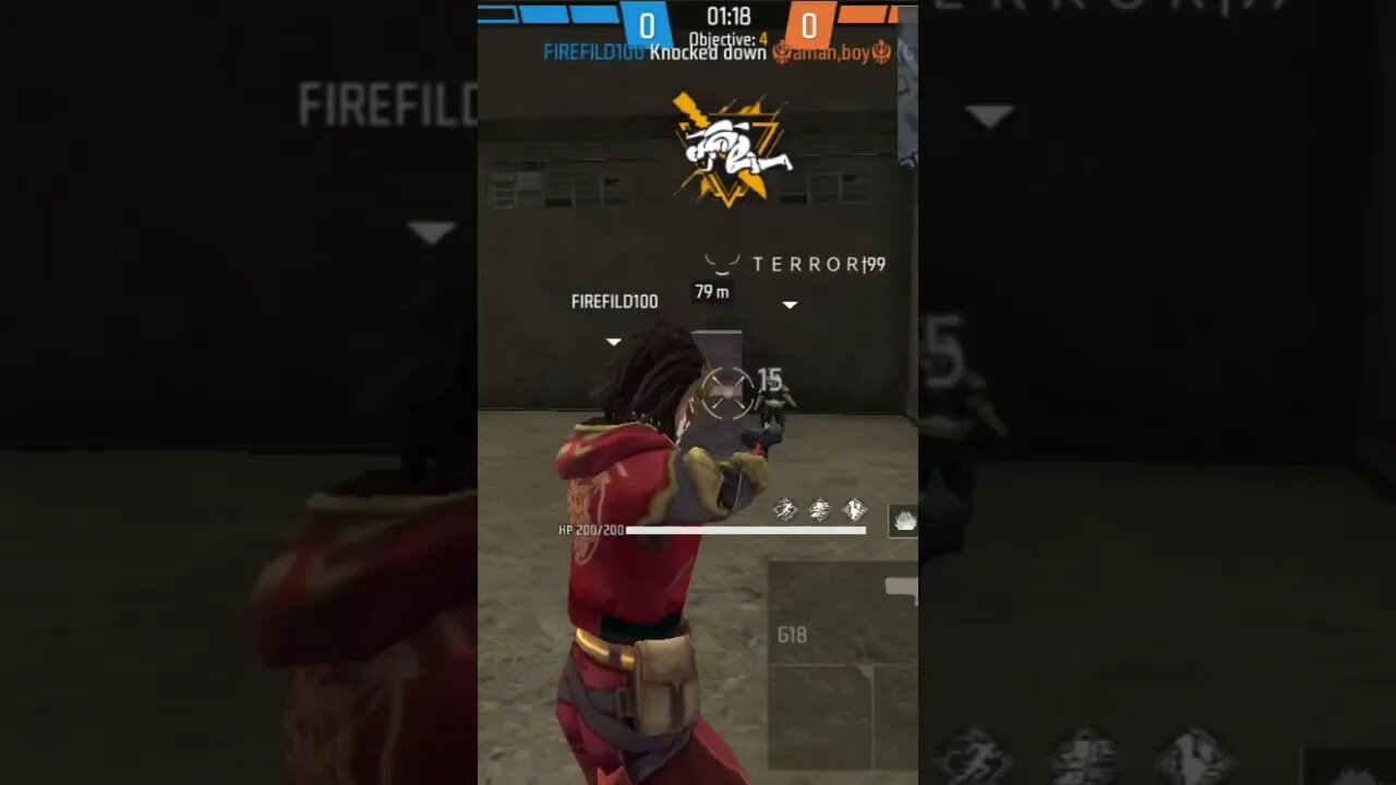 ছুটে এসে নক করে দিলাম।#shorts #firefild100