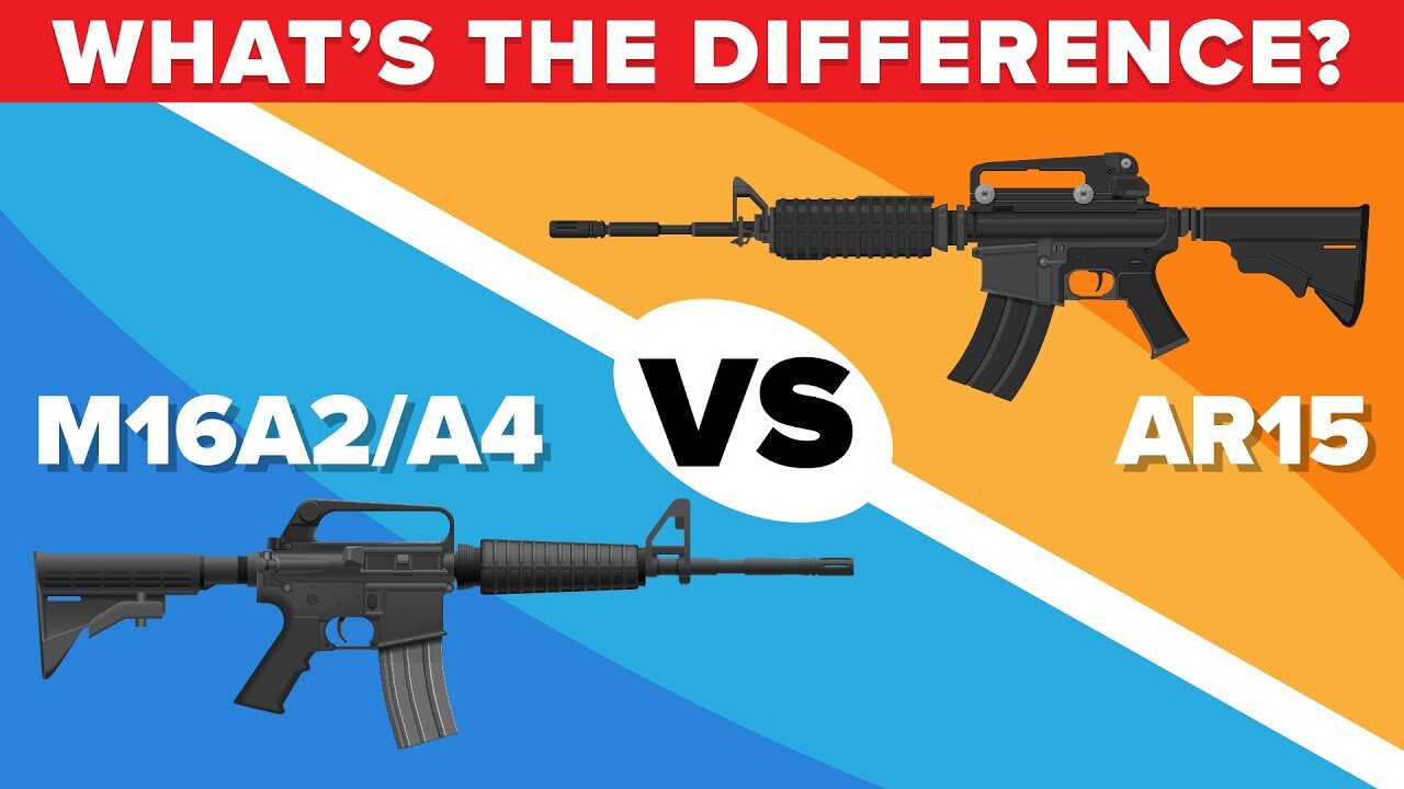 M16A2-A4 vs AR-15 - How Do They Compare and What's the Difference