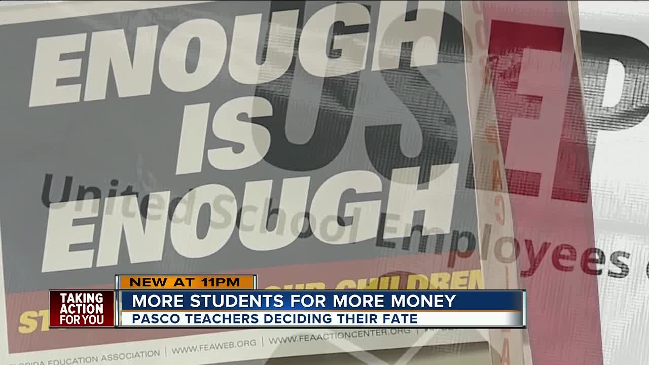 Pasco County School District discusses increasing teacher pay for an extended work day