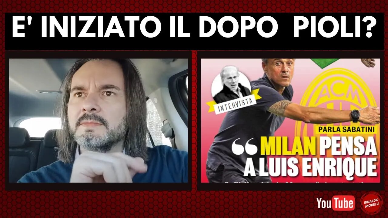MILAN, è Luis Enrique il dopo PIOLI? Non credo, a meno di cataclismi. Il presente è più importante