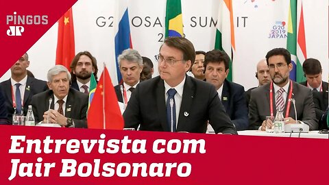 Bolsonaro fala à Jovem Pan: 'Se eu acreditasse em pesquisa, não seria presidente'