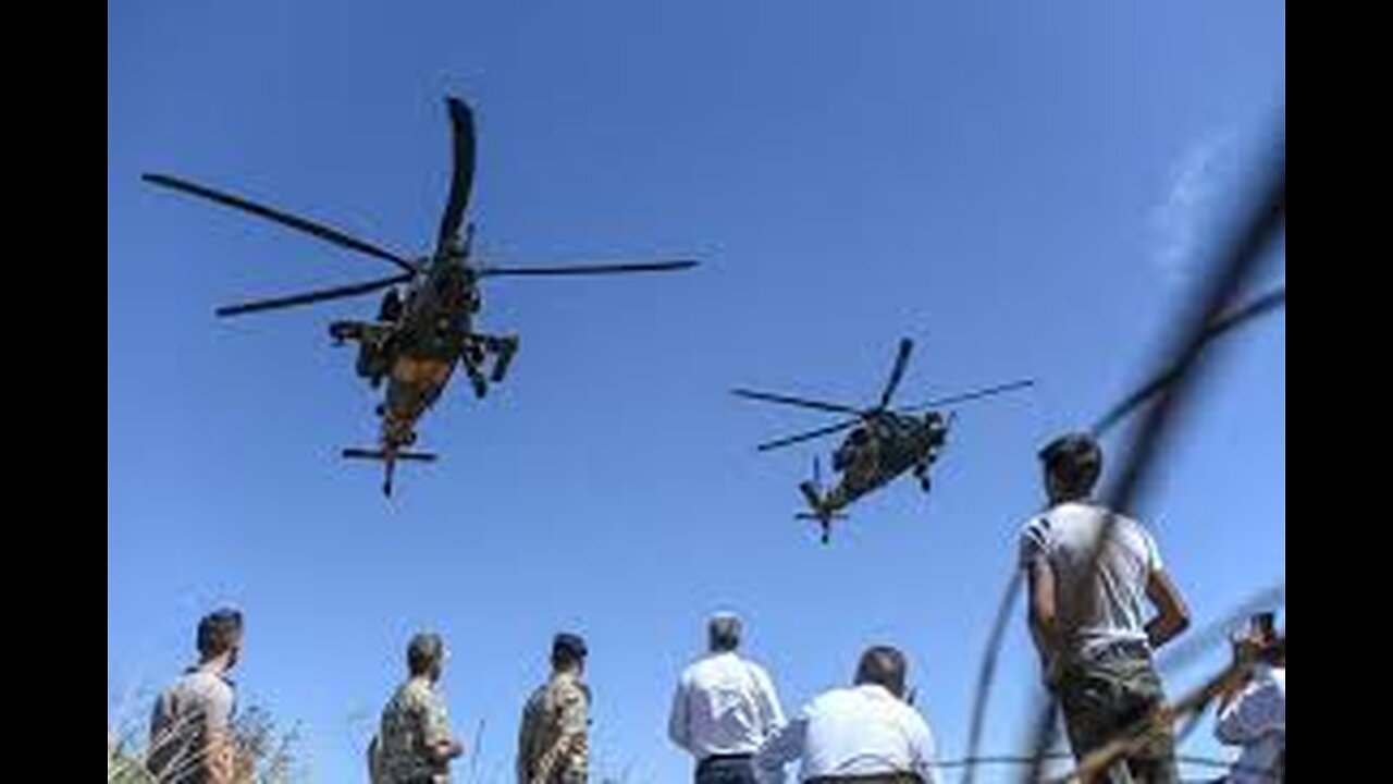 Turkish military helicopters collide in midair, killing 5 military personnel