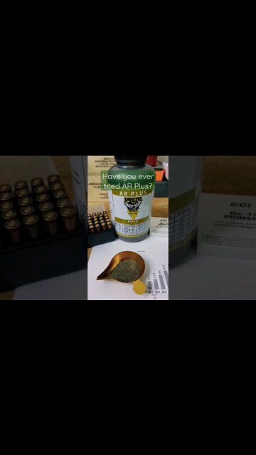 A Quick Look A Shooters World AR Plus Powder