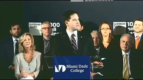 Rubio Delivers Address At Goldman Sachs 10,000 Small Businesses Graduation Ceremony