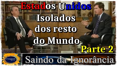 [ DUBLADO PT BR ] Parte 02 da Entrevista - A Esquerda Quer os Estados Unidos isolados do mundo