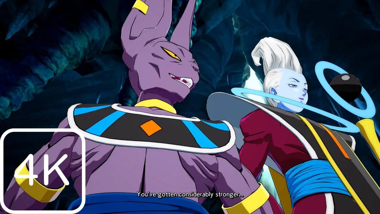 [4K] Beerus VS Frieza | DRAGON BALL FIGHTERZ