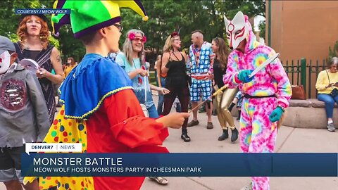 Meow Wolf hosting Monster Battle at Cheesman Park tonight