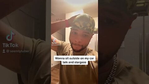 Let's sit outside and do this together… seemlytuber TikTok funny joke jokes dating