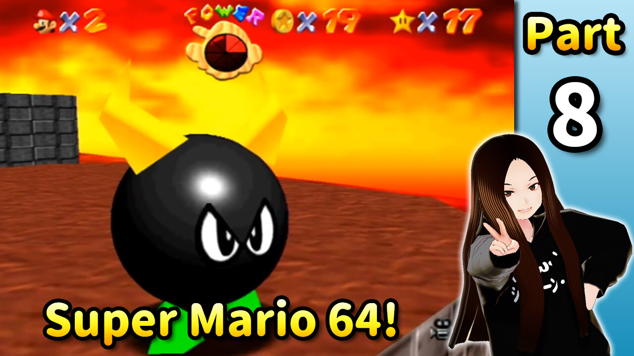 🇺🇸 🇯🇵 Vtuber Let's Play! - ⭐️ Super Mario 64 (Part 08)