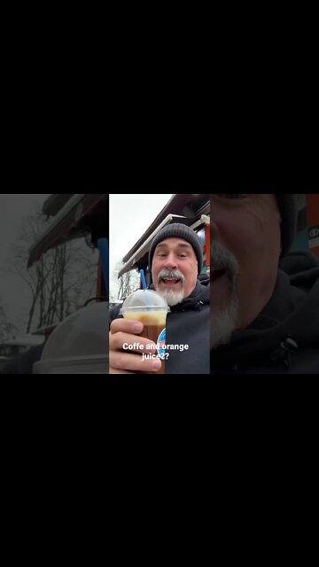 Interesting hot drinks in Kyiv.