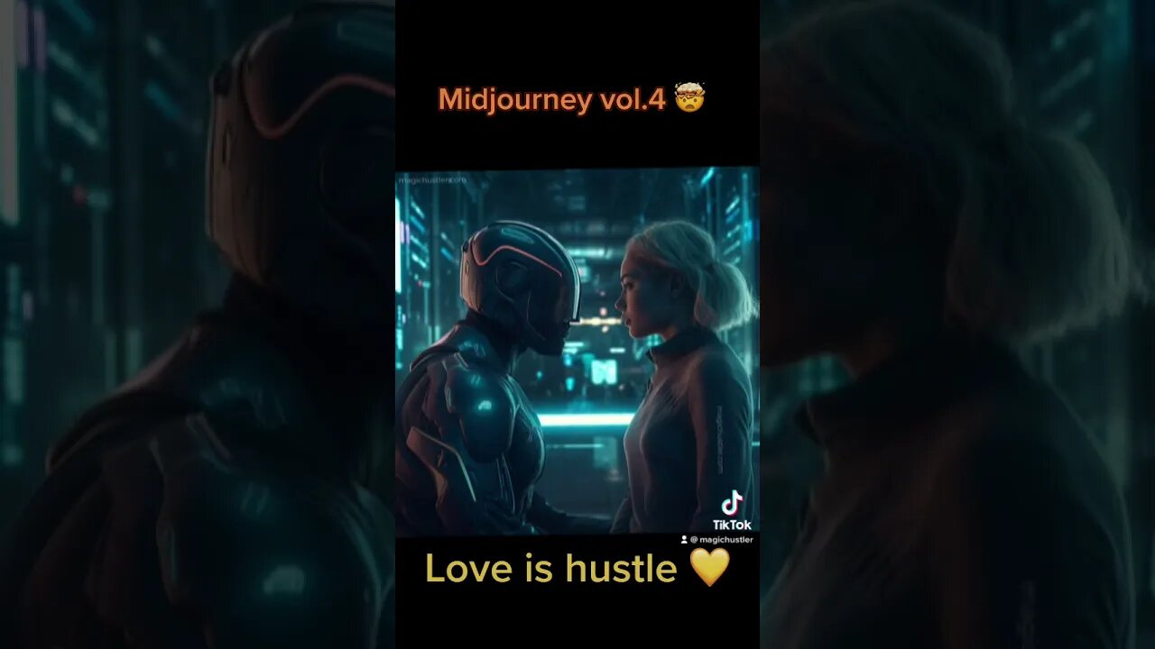 Midjourney vol.4 🤯 Love is hustle 💛