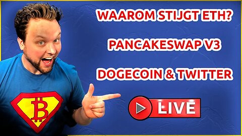WAAROM stijgt ETH?!? DOGE & PCS V3