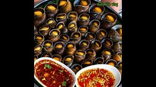 hot boiled snail dishes