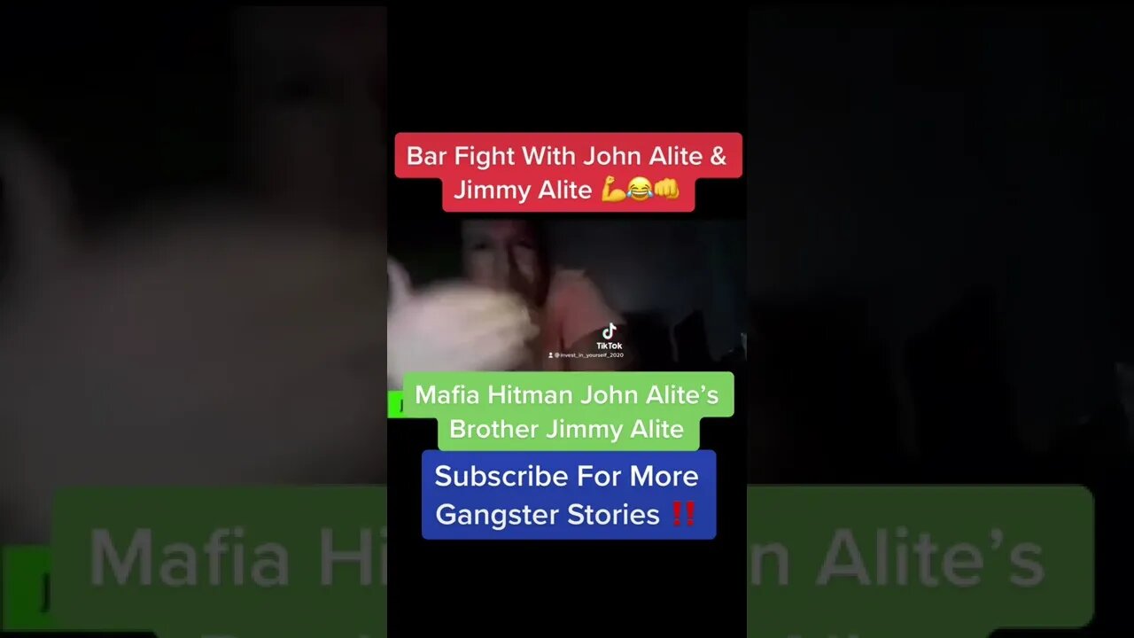 Bar Fight With John Alite & Jimmy Alite 💪😂👊 #johnalite #sammythebull #michaelfranzese #johngotti