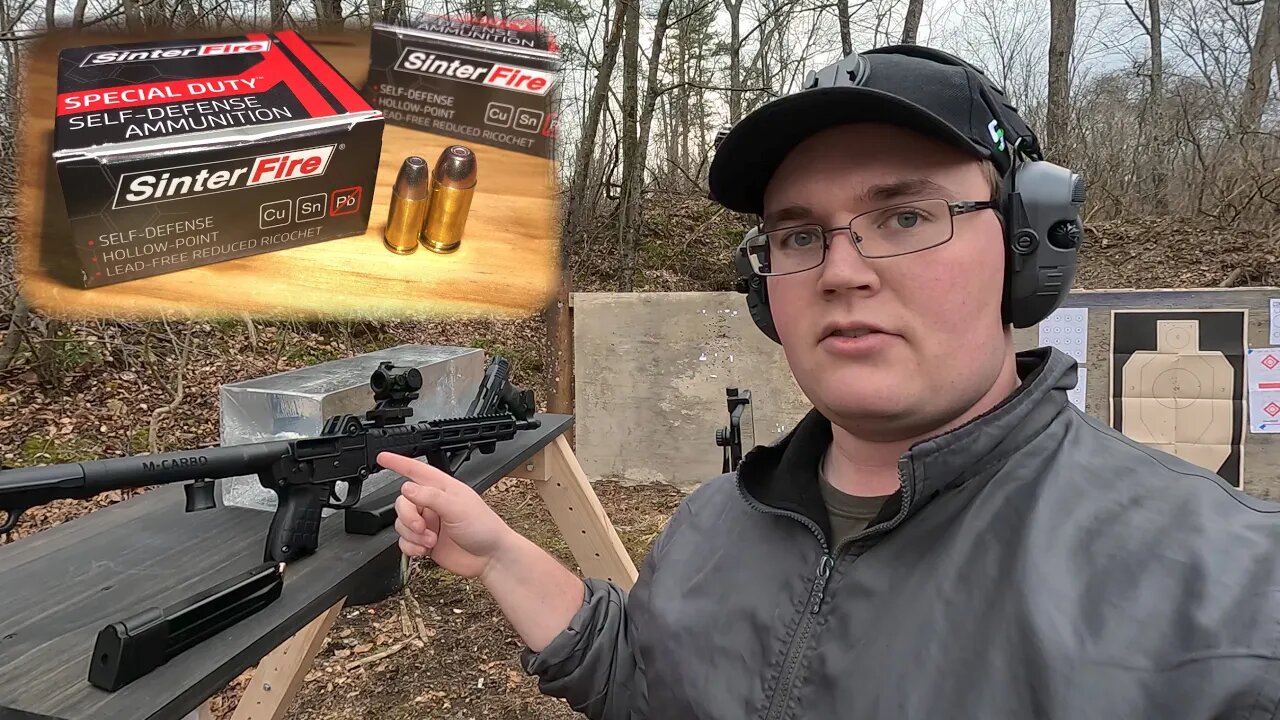 The Best Hollow Points For a PCC? Testing Barrel Length Performance SinterFire Special Duty 9mm