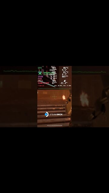 RoboCop: Rogue City | Steam Deck #steamdeck #robocoproguecity #shorts