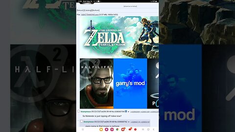 zelda tears of the kingdom isn't a ripoff of Garry's mod