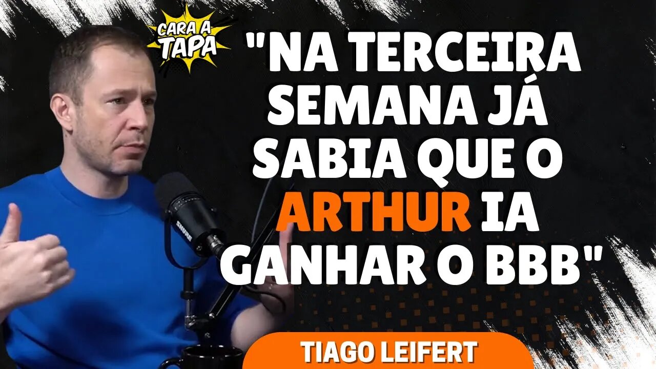 TIAGO LEIFERT JÁ SABE QUEM GANHARÁ O BBB NAS PRIMEIRAS SEMANA DO PROGRAMA